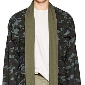 NSF Midnight Camo Kimono overshirt